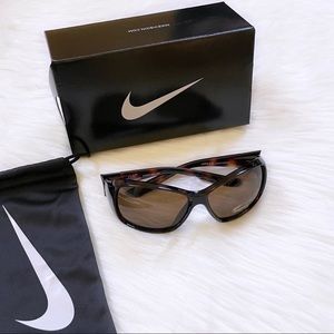 Nike Minx 59mm Tortoise Wrap Unisex Sunglasses